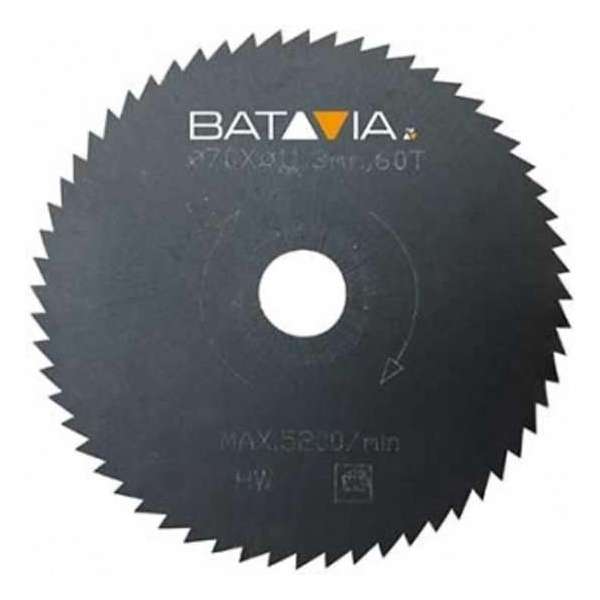 RACER HSS zaagbladen - 2 stuks –∅ 70 MM x 1,4 MM x 60 tanden van WorkZone RACER HSS zaagbladen - 2 stuks –∅ 70 MM x 1,4 MM x 60 tanden van WorkZone