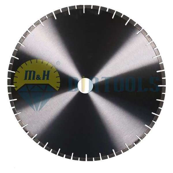 M&H diatools Diamant Zaagblad wandzaagblad 5-11kw Beton 600mm X asgat 60mm X dikte 4,6mm Nat - Gereedchap voor diamantbewerking M&H diatools Diamant Zaagblad wandzaagblad 5-11kw Beton 600mm X asgat 60mm X dikte 4,6mm Nat - Gereedchap voor diamantbewerking