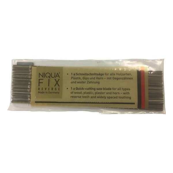 Niqua Fix-Reverse Figuurzagen - Maat 9 - 144 Stuks Niqua Fix-Reverse Figuurzagen - Maat 9 - 144 Stuks