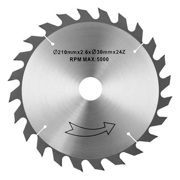 MSW Cirkelzaagblad - Ø210 mm MSW Cirkelzaagblad - Ø210 mm