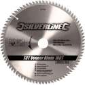 Silverline TCT fineer cirkelzaagblad, 100 tanden 300 x 30 - 25,20 en 16 mm ringen
