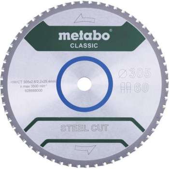 Metabo zaagblad Steel Cut 305x25.4 z 60