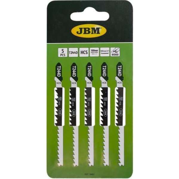 JBM TOOLS 5 STUKS VAN T244D DECOUEERZAAGBLADEN VOOR HOUT JBM TOOLS 5 STUKS VAN T244D DECOUEERZAAGBLADEN VOOR HOUT
