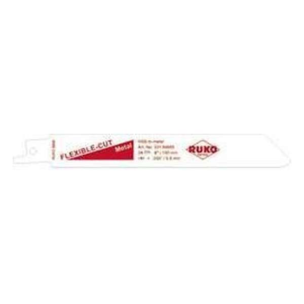 RUKO 33189065 Set van 5 reciprozaagbladen Zaagbladlengte 150 mm 5 stuk(s) RUKO 33189065 Set van 5 reciprozaagbladen Zaagbladlengte 150 mm 5 stuk(s)