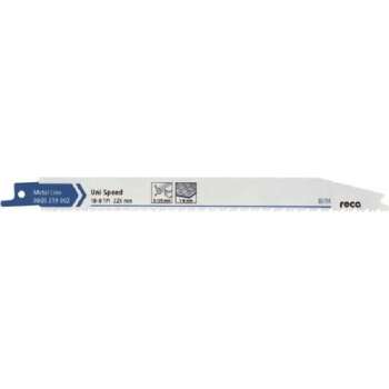 Reca Reciprozaagblad metaal Uni Speed 225 mm  BiM Dunne tot dikke platen (1-8 mm), dunne tot dikke profielen ø 5 mm (10 stuks)