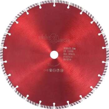 vidaXL Diamantzaagblad met turbo 300 mm staal  VDXL_143224