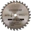 Silverline Tct Spijker Cirkelzaagblad, 30 Tanden (190 X 16 mm - Geen Ringen)