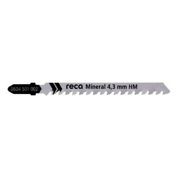 Reca Decoupeerzaagblad Mineral HM - Abrasive - 4,3mm - 100/75 mm voor vezelplaat en gipsplaat (5 stuks) Reca Decoupeerzaagblad Mineral HM - Abrasive - 4,3mm - 100/75 mm voor vezelplaat en gipsplaat (5 stuks)