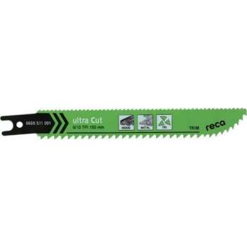 Reca Reciprozaagblad Ultra Cut 6/10 150 mm Tri Metall (5 stuks) universeel toe te passen tanden boven en onder