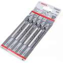 Bosch Decoupeerzaagblad hout en metaal T 345 XF blister van 5 bladen