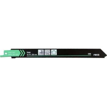Reca Reciprozaagblad RVS Inox 18 tpi 200 mm HM voor RVS 2-4 mm en epoxy (5stuks)