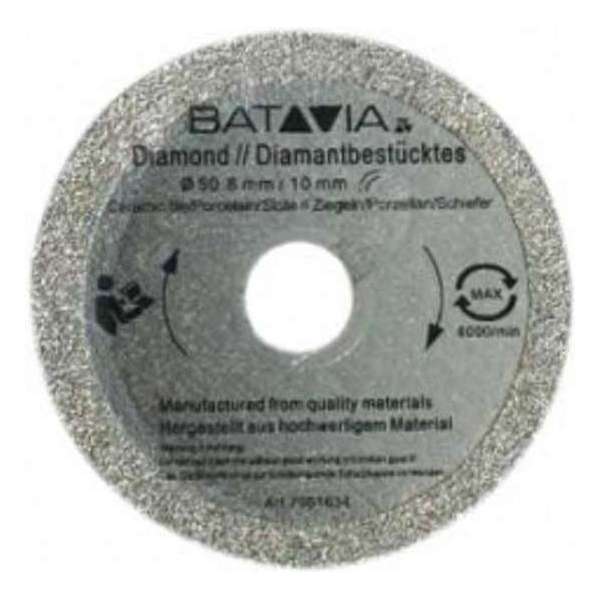 RACER Diamant zaagbladen - 2 stuks –∅ 50 MM x 1,45 MM van WorkZone RACER Diamant zaagbladen - 2 stuks –∅ 50 MM x 1,45 MM van WorkZone