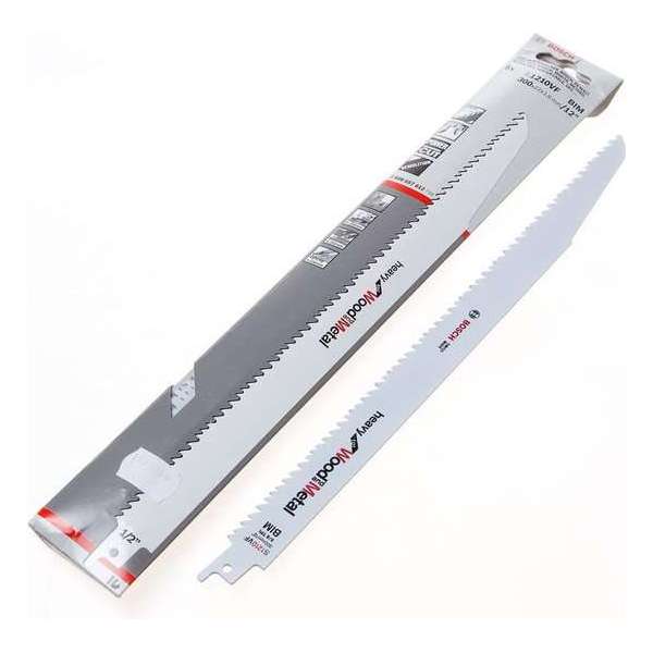 Bosch Reciprozaagblad metaal en hout langS 1210 VF 300mm Bosch Reciprozaagblad metaal en hout langS 1210 VF 300mm
