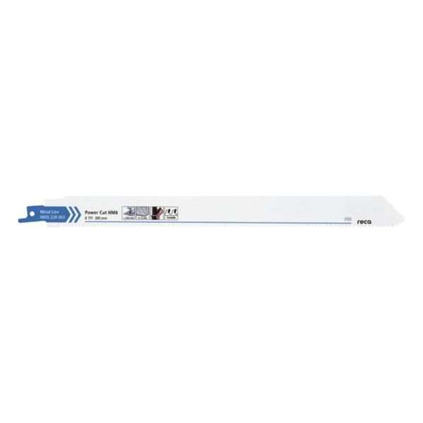 Reca Reciprozaagblad Power Cut HM8 - 250x25x1,25 mm voor hard staal 4-12 mm tot 10 x langere levensduur (3stuks) Reca Reciprozaagblad Power Cut HM8 - 250x25x1,25 mm voor hard staal 4-12 mm tot 10 x langere levensduur (3stuks)