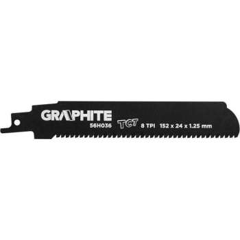 Recipro Zaagblad TCT 152 x 24 x 1,25 mm 8 TPI