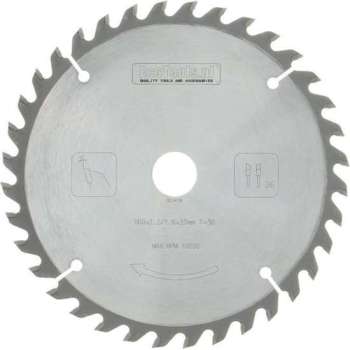 Cirkelzaagblad - HM - 160 x 2,2 x 20 - 36T - (TS-55)