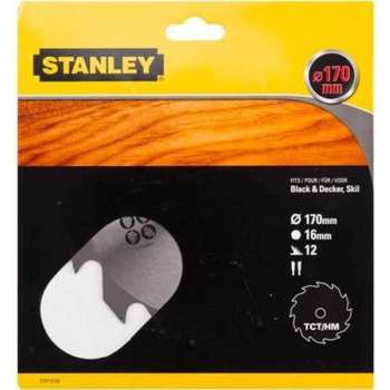 Stanley 170mm zaagblad voor TCT/HM