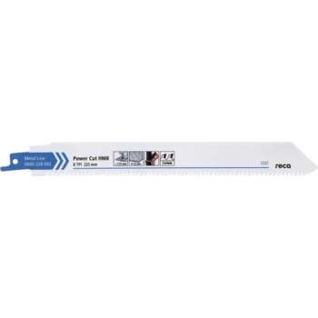 Reca Reciprozaagblad  Power Cut HM8 - 175x25x1,25 mm voor hard staal 4-12 mm tot 10 x langere levensduur (3 stuks)