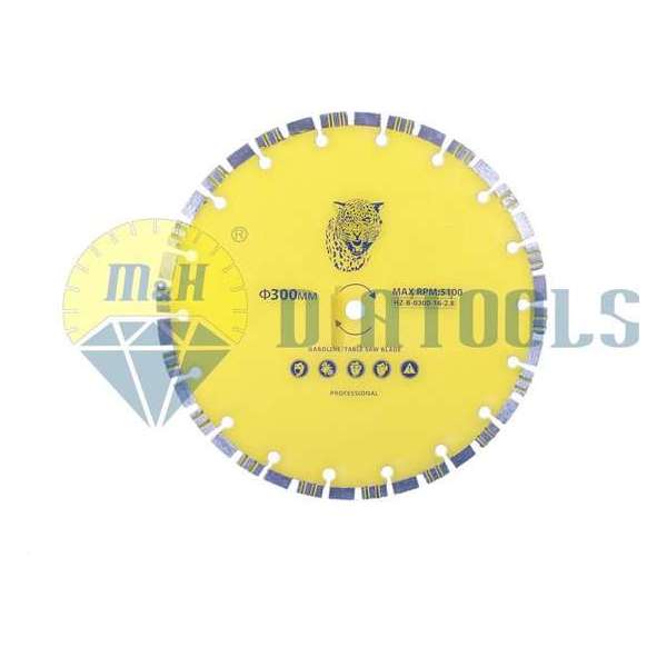 M&H diatools Diamant Slijpschijf/Zaagblad handzaagblad laser gelast 300mm X asgat 16mm Nat - Gereedchap voor diamantbewerking M&H diatools Diamant Slijpschijf/Zaagblad handzaagblad laser gelast 300mm X asgat 16mm Nat - Gereedchap voor diamantbewerking