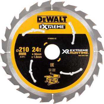 DeWALT DT99565 XR Cirkelzaagblad 210x30mm 24T