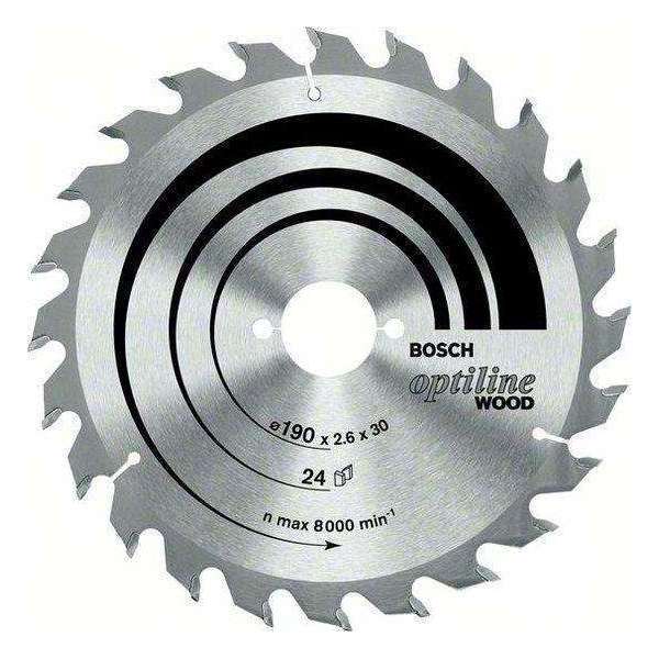 Bosch - Cirkelzaagblad Optiline Wood 180 x 30/20 x 2,6 mm, 12 Bosch - Cirkelzaagblad Optiline Wood 180 x 30/20 x 2,6 mm, 12