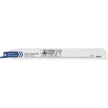 Reca Reciprozaagblad metaal Exact  Combo 8/10 225 mm  BiM Dikke platen (4-12 mm), ook voor glas (10 stuks)