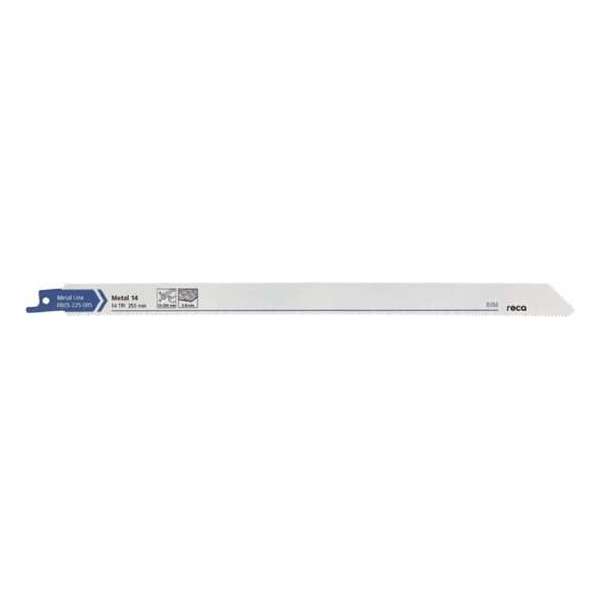 Reca Reciprozaagblad metaal Metal 14 250 mm BiM Dikke platen (3-8 mm), massieve buizen / profielen(25 stuks) Reca Reciprozaagblad metaal Metal 14 250 mm BiM Dikke platen (3-8 mm), massieve buizen / profielen(25 stuks)