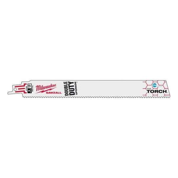 Milwaukee reciprozaagblad Torch Ice Edge 230mm 18TPI (5st) Milwaukee reciprozaagblad Torch Ice Edge 230mm 18TPI (5st)