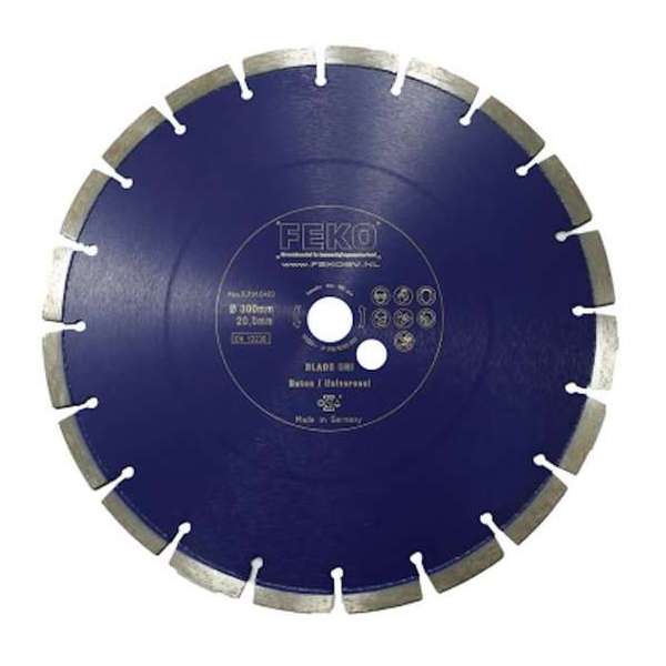 FEKO Diamant zaagblad 300mmx20mm Slijpschijf - Universeel FEKO Diamant zaagblad 300mmx20mm Slijpschijf - Universeel