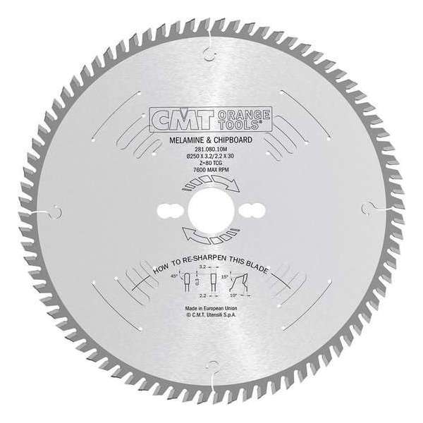 CMT 281.096.12M HW Cirkelzaagblad - 300 x 30 x 96T - Hout CMT 281.096.12M HW Cirkelzaagblad - 300 x 30 x 96T - Hout