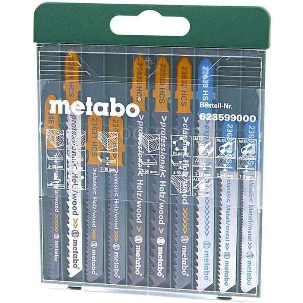 Metabo 10 Delige Decoupeerzaagbladenset Metabo 10 Delige Decoupeerzaagbladenset