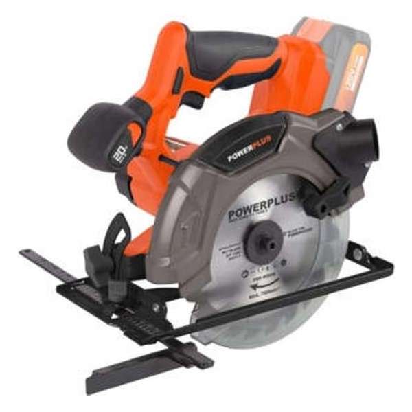 Powerplus Dual Power POWDP25200 accu cirkelzaag 20V Li-Ion 165mm zonder accu Powerplus Dual Power POWDP25200 accu cirkelzaag 20V Li-Ion 165mm zonder accu