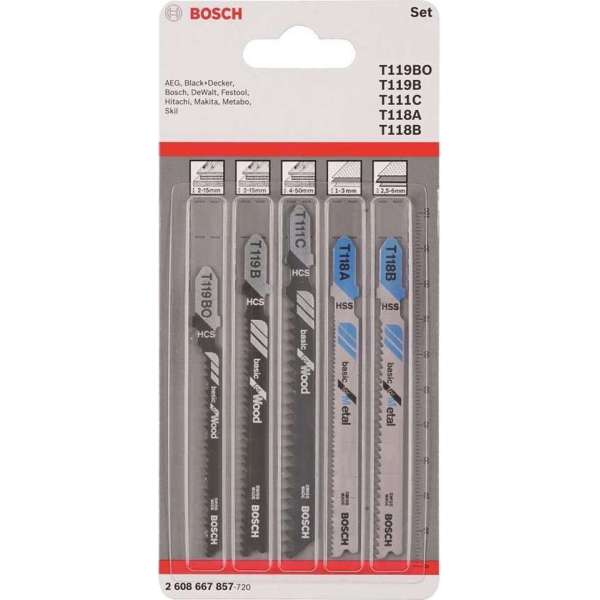 Set T-Shank (Wood/Metal)