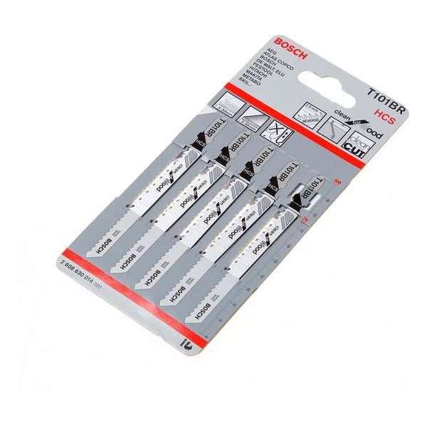 Bosch Decoupeerzaagblad hardhout T 101 BR blister van 5 zaagjes Bosch Decoupeerzaagblad hardhout T 101 BR blister van 5 zaagjes