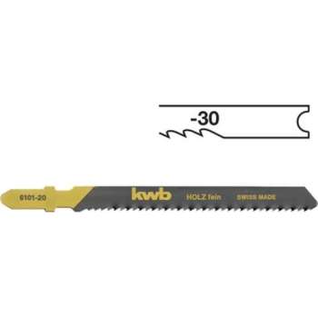 KWB Decoupeerzaagbladen - Hout Middel 6102-30