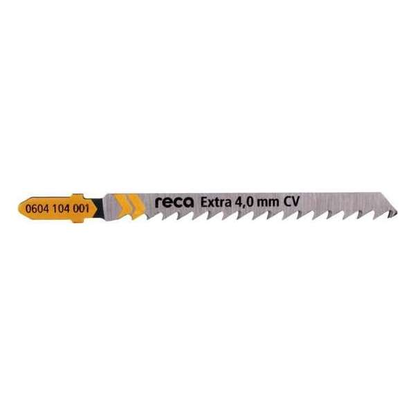 Reca Decoupeerzaagblad Extra CV - Hout - 4,0 mm - 100/75 mm zacht hout precieze snede (10 stuks) Reca Decoupeerzaagblad Extra CV - Hout - 4,0 mm - 100/75 mm zacht hout precieze snede (10 stuks)