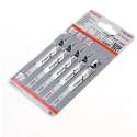 Bosch Decoupeerzaagblad hardhout T 101 BF blister van 5 zaagjes