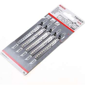 Bosch Decoupeerzaagblad hardhout T 301 BCP blister van 5 zaagjes