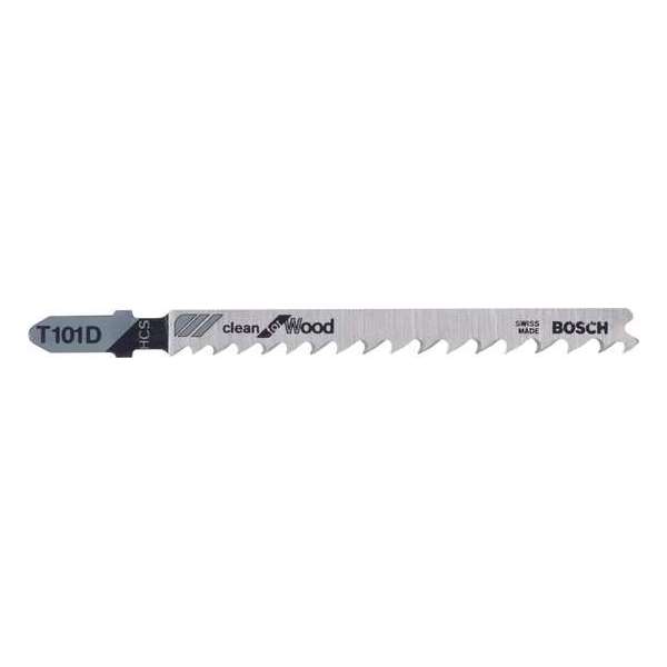 Bosch decoupeerzaagblad Hout T101D blister met 5 stuks