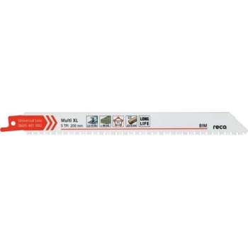 Reca Reciprozaagblad  Universeel Multi XL 200 mm  BiM alleskunner met een lange levensduur (10 stuks)