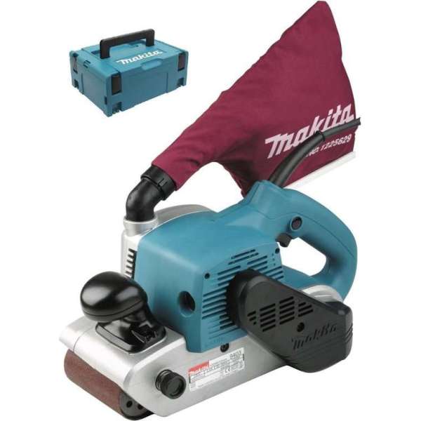 Makita 9403J Bandschuurmachine in Mbox - 1200W - 100 x 610mm Makita 9403J Bandschuurmachine in Mbox - 1200W - 100 x 610mm
