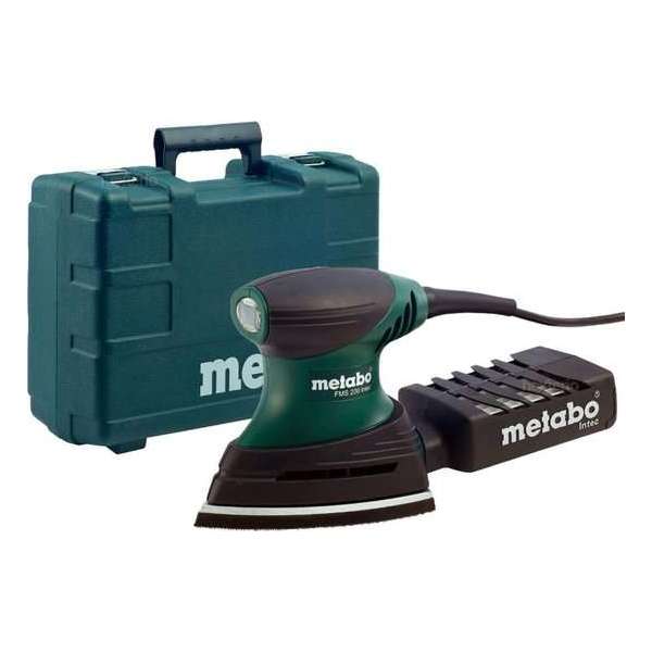 Metabo Multischuurmachine FMS 200 Intec - 200 Watt - Schuuroppervlak 100 x 147 mm Metabo Multischuurmachine FMS 200 Intec - 200 Watt - Schuuroppervlak 100 x 147 mm