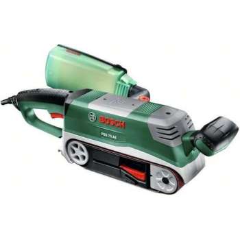Bosch PBS 75 AE Bandschuurmachine- 750 W - Set, incl. parallel- en verstekgeleider