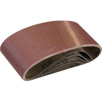 Silverline Schuurbanden 75 x 457 mm, 5 stuks