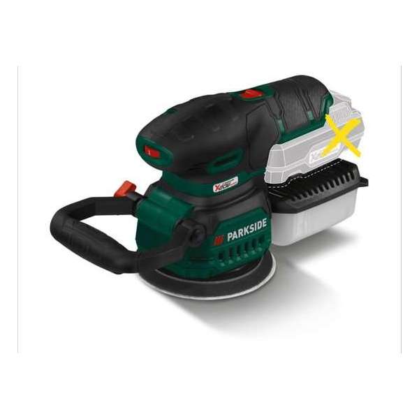 PARKSIDE® Accu-excenterschuurmachine 20V Exclusief accu en snellader - Schuurschijf: Ø125 mm PARKSIDE® Accu-excenterschuurmachine 20V Exclusief accu en snellader - Schuurschijf: Ø125 mm