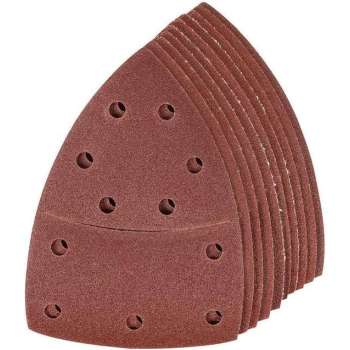 Silverline Klittenband Schuurvellen - 105 x 152 mm. - 120 Korrel - 10 stuks