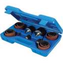 Silverline Schuurkoker 13 t/m 50 mm. in Handige Koffer - 80 Korrel - 25 Delig Set