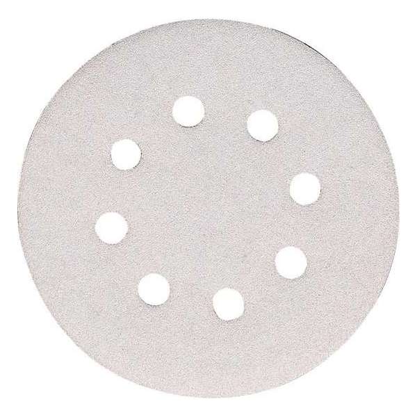 Makita P-33386 Schuurschijf White - K120 - 125mm (10st) Makita P-33386 Schuurschijf White - K120 - 125mm (10st)