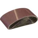 Silverline Schuurbanden - Schuurband - 75 x 457 mm. - 80 Korrel - 5 stuks