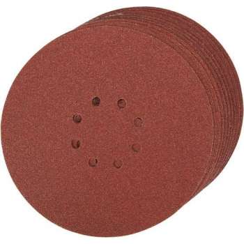 Silverline Geperforeerde Klittenband Schuurvellen 225 mm. - 60 Korrel - 10 stuks